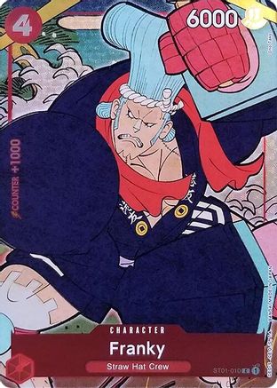 Franky (English Version 1st Anniversary Set) (ST01-010) - One Piece Promotion Cards Foil | Grognard Games