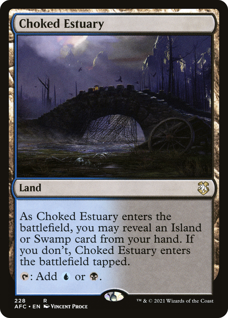 Choked Estuary [Dungeons & Dragons: Adventures in the Forgotten Realms Commander] | Grognard Games