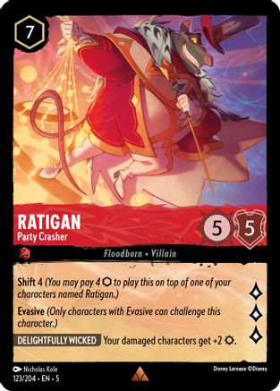Ratigan - Party Crasher (123/204) [Shimmering Skies] | Grognard Games