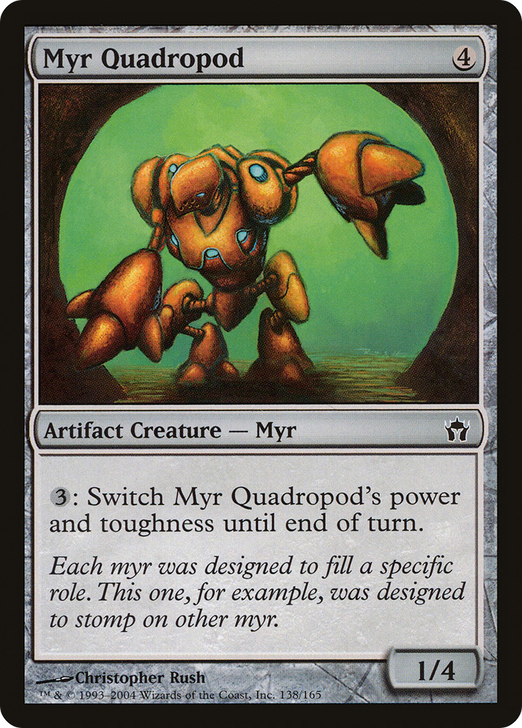 Myr Quadropod [Fifth Dawn] | Grognard Games