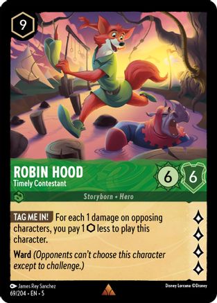 Robin Hood - Timely Contestant (69/204) [Shimmering Skies] | Grognard Games