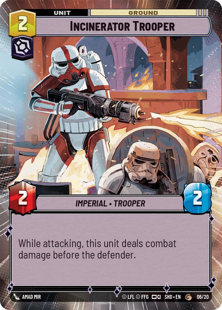Incinerator Trooper (Hyperspace) (06/20) [Shadows of the Galaxy: Weekly Play] | Grognard Games