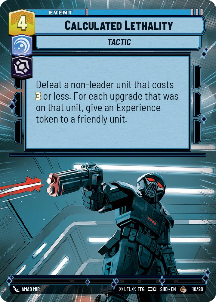 Calculated Lethality (Hyperspace) (10/20) [Shadows of the Galaxy: Weekly Play] | Grognard Games