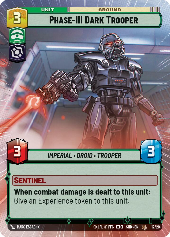 Phase-III Dark Trooper (Hyperspace) (12/20) [Shadows of the Galaxy: Weekly Play] | Grognard Games
