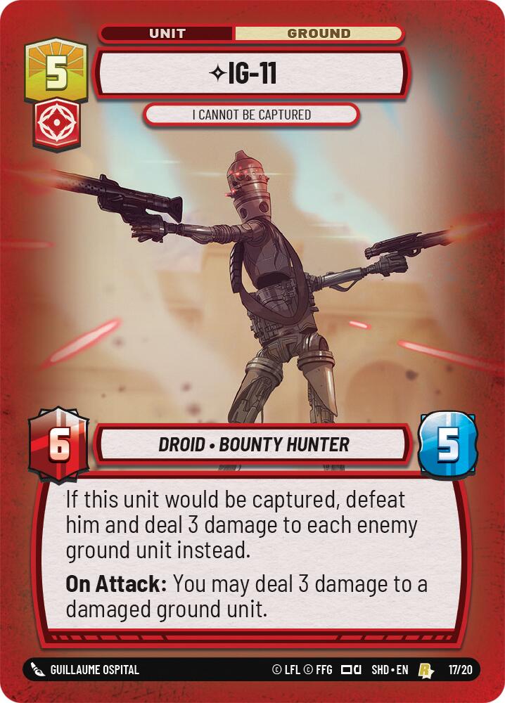 IG-11 - I Cannot Be Captured (17/20) [Shadows of the Galaxy: Weekly Play] | Grognard Games