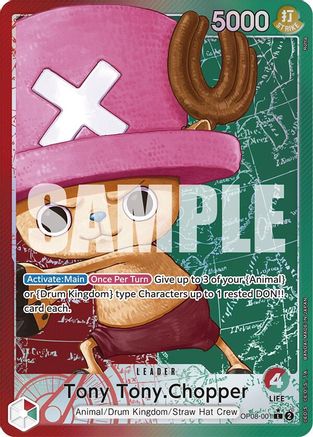 Tony Tony.Chopper (001) (Parallel) (OP08-001) - Two Legends Foil | Grognard Games