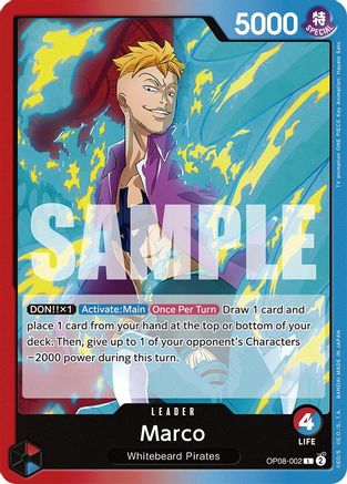 Marco (OP08-002) - Two Legends | Grognard Games