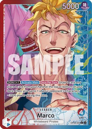Marco (Parallel) (OP08-002) - Two Legends Foil | Grognard Games