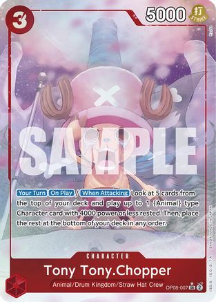 Tony Tony.Chopper (0070) (Parallel) (OP08-007) - Two Legends Foil | Grognard Games