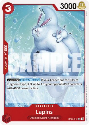 Lapins (OP08-012) - Two Legends | Grognard Games