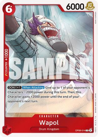 Wapol (OP08-014) - Two Legends Foil | Grognard Games