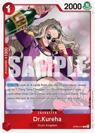 Dr.Kureha (OP08-015) - Two Legends Foil | Grognard Games