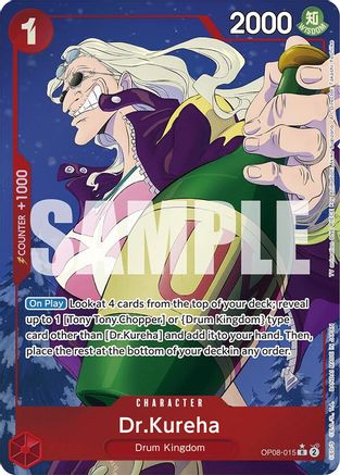 Dr.Kureha (Parallel) (OP08-015) - Two Legends Foil | Grognard Games
