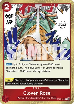 Cloven Rose (OP08-018) - Two Legends Foil | Grognard Games