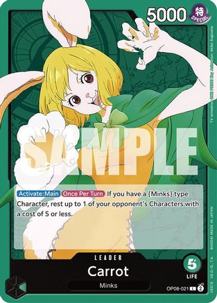 Carrot (021) (OP08-021) - Two Legends | Grognard Games