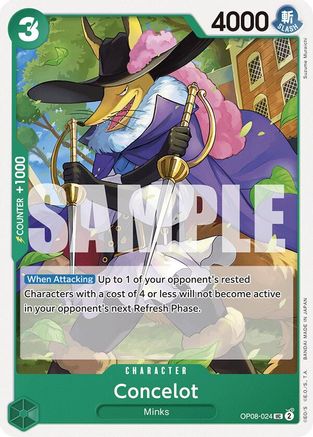 Concelot (OP08-024) - Two Legends | Grognard Games