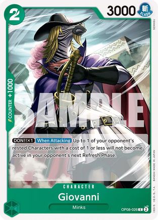 Giovanni (OP08-026) - Two Legends | Grognard Games