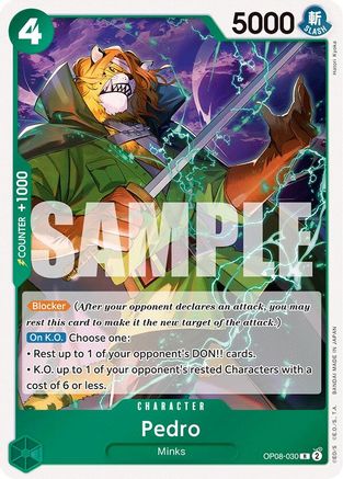 Pedro (OP08-030) - Two Legends Foil | Grognard Games