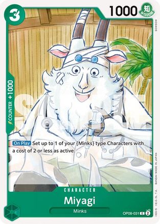 Miyagi (OP08-031) - Two Legends | Grognard Games