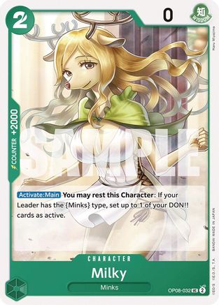 Milky (OP08-032) - Two Legends | Grognard Games