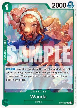 Wanda (OP08-034) - Two Legends Foil | Grognard Games