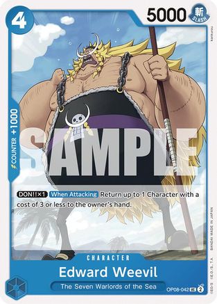 Edward Weevil (OP08-042) - Two Legends | Grognard Games