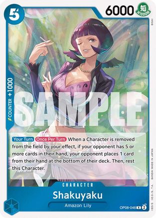 Shakuyaku (OP08-046) - Two Legends Foil | Grognard Games