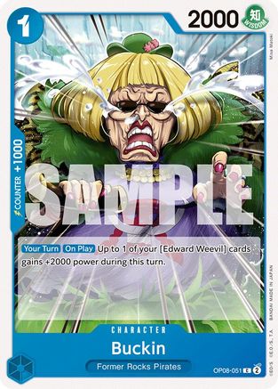 Buckin (OP08-051) - Two Legends | Grognard Games