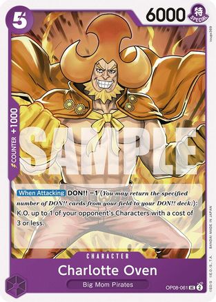 Charlotte Oven (OP08-061) - Two Legends | Grognard Games