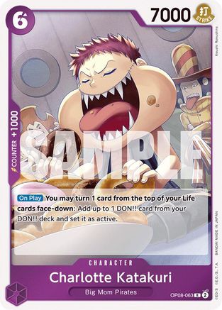 Charlotte Katakuri (063) (OP08-063) - Two Legends Foil | Grognard Games