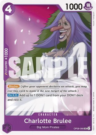 Charlotte Brulee (OP08-066) - Two Legends | Grognard Games