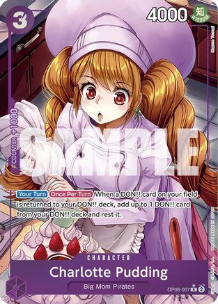 Charlotte Pudding (067) (Parallel) (OP08-067) - Two Legends Foil | Grognard Games
