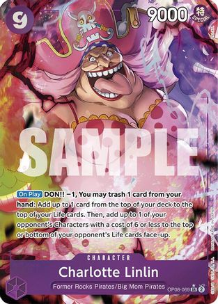 Charlotte Linlin (Parallel) (OP08-069) - Two Legends Foil | Grognard Games