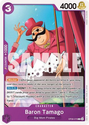 Baron Tamago (OP08-070) - Two Legends | Grognard Games