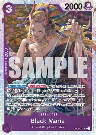 Black Maria (OP08-074) - Two Legends Foil | Grognard Games