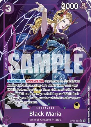 Black Maria (Parallel) (OP08-074) - Two Legends Foil | Grognard Games