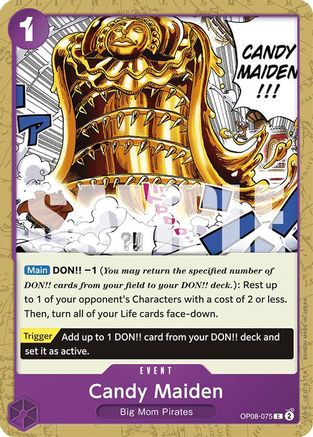 Candy Maiden (OP08-075) - Two Legends | Grognard Games