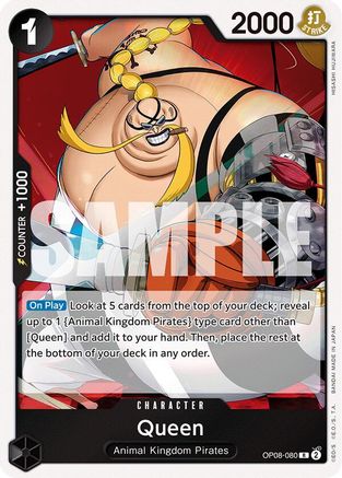 Queen (OP08-080) - Two Legends Foil | Grognard Games