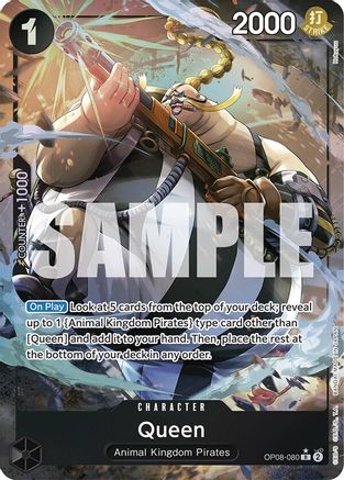 Queen (Parallel) (OP08-080) - Two Legends Foil | Grognard Games