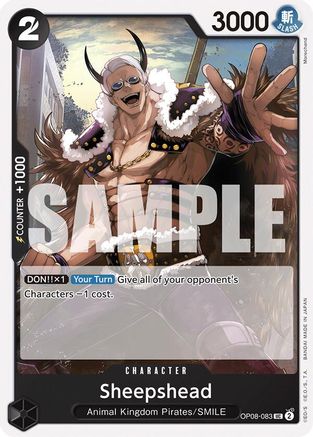 Sheepshead (OP08-083) - Two Legends | Grognard Games