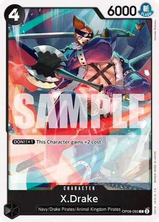 X.Drake (OP08-093) - Two Legends | Grognard Games