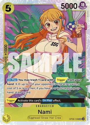 Nami (OP08-106) - Two Legends Foil | Grognard Games
