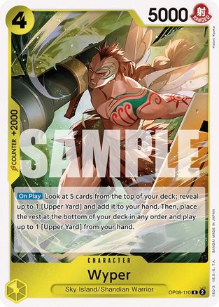 Wyper (OP08-110) - Two Legends Foil | Grognard Games