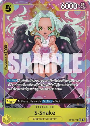 S-Snake (Parallel) (OP08-112) - Two Legends Foil | Grognard Games