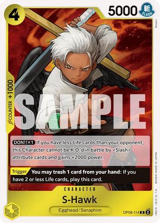 S-Hawk (OP08-114) - Two Legends Foil | Grognard Games