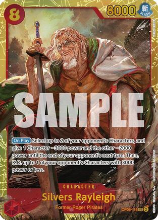 Silvers Rayleigh (OP08-118) - Two Legends Foil | Grognard Games
