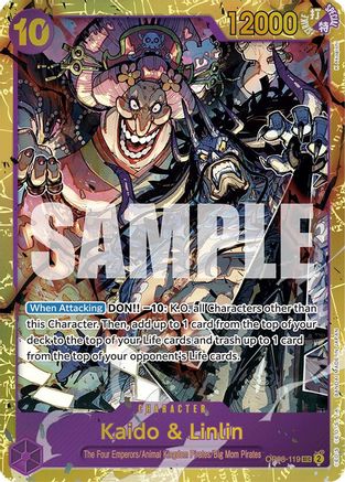 Kaido & Linlin (OP08-119) - Two Legends Foil | Grognard Games