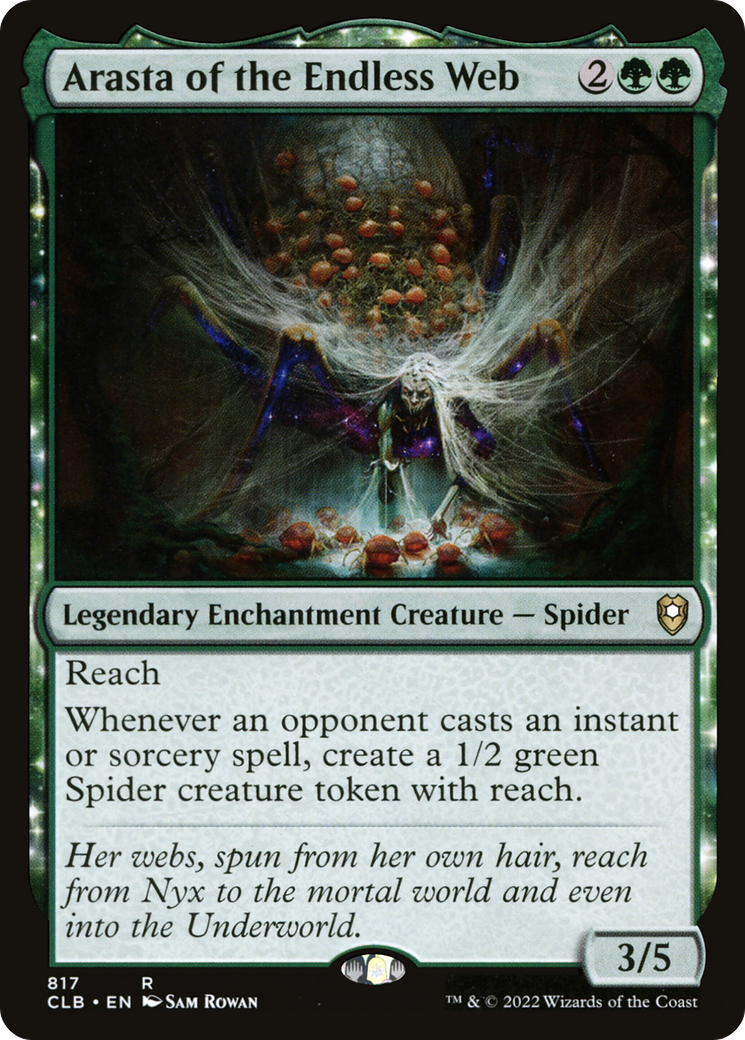 Arasta of the Endless Web [Commander Legends: Battle for Baldur's Gate] | Grognard Games