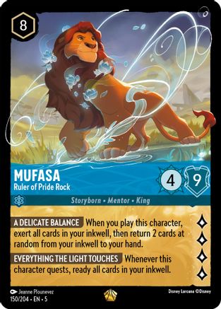 Mufasa - Ruler of Pride Rock (150/204) [Shimmering Skies] | Grognard Games