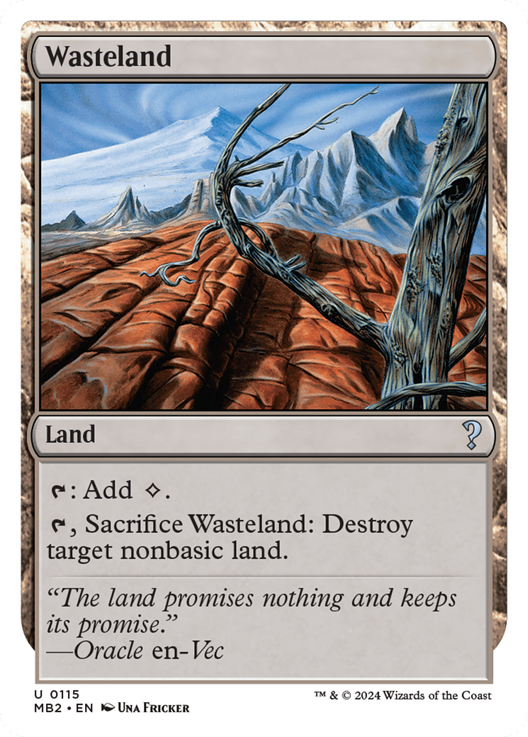 Wasteland [Mystery Booster 2] | Grognard Games